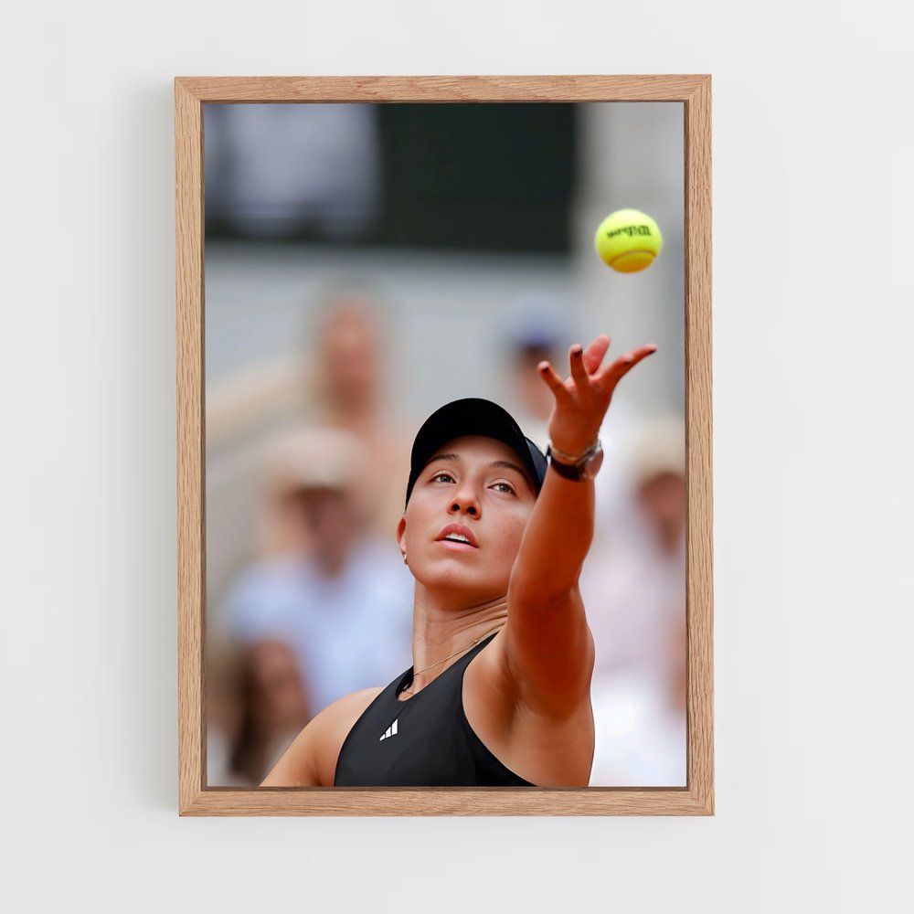 Poster Jessica pegula mural – affiche Tennis (vue 4)